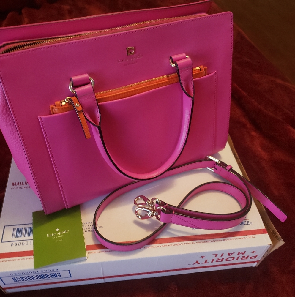 Kate Spade Handbag-Hot pink